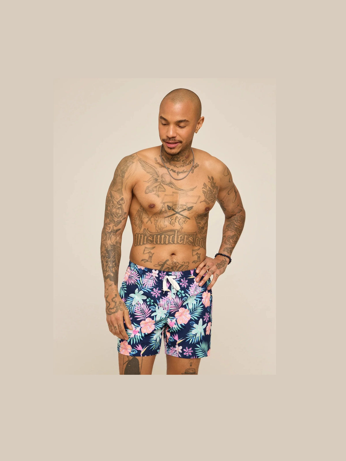 Tropic Like Its Hot Classic Lined Swim Trunks 5.5"