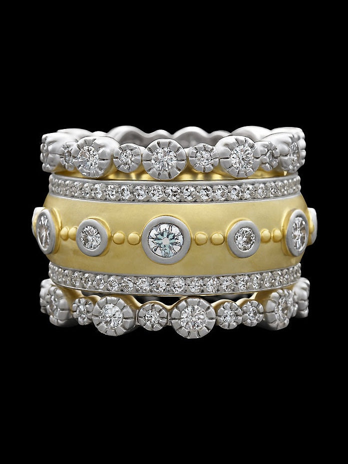 3 Piece Stackable Ring Set