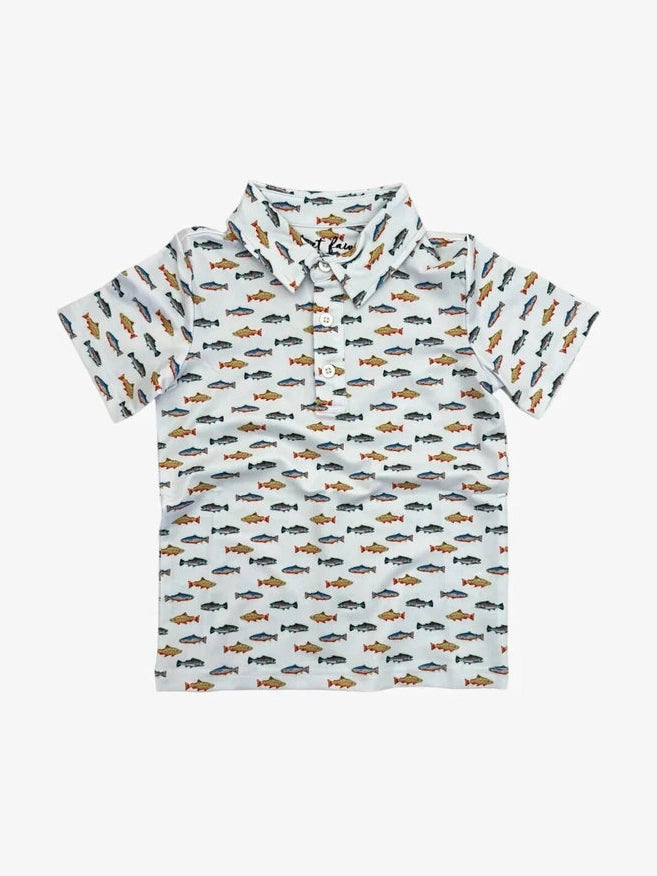 Scottie Performance Polo - Tropicana Tides