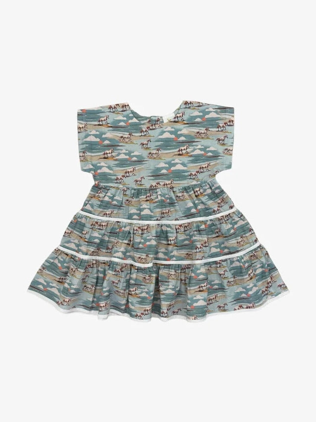 Alice Dress - Eucalyptus Sunset