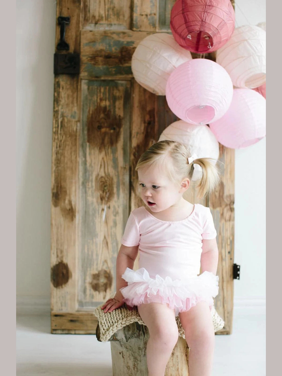 Pink Ombre Ruffle Tutu Bloomer