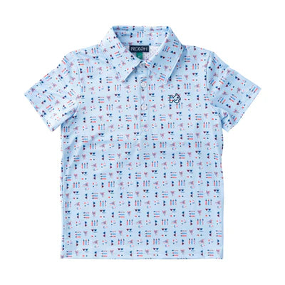 Boys Short Sleeve Pro Performance Polo - WFPT