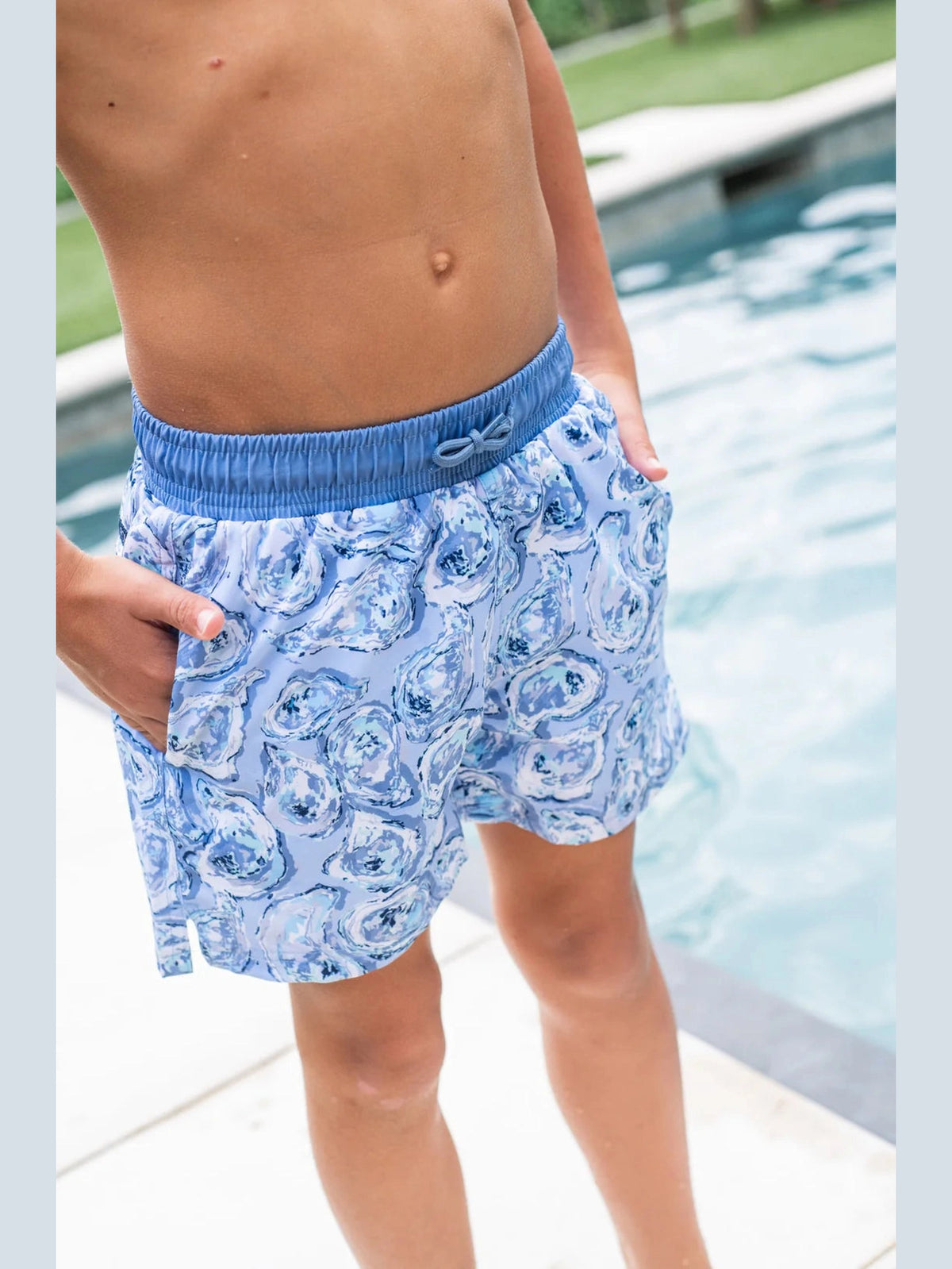 Boys Boogie Board Swim Trunks - Oyster
