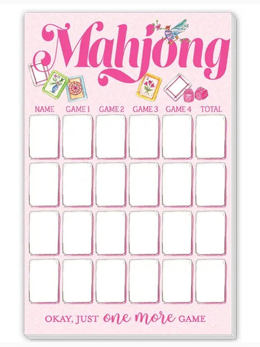 Large Mahjong Score Pad