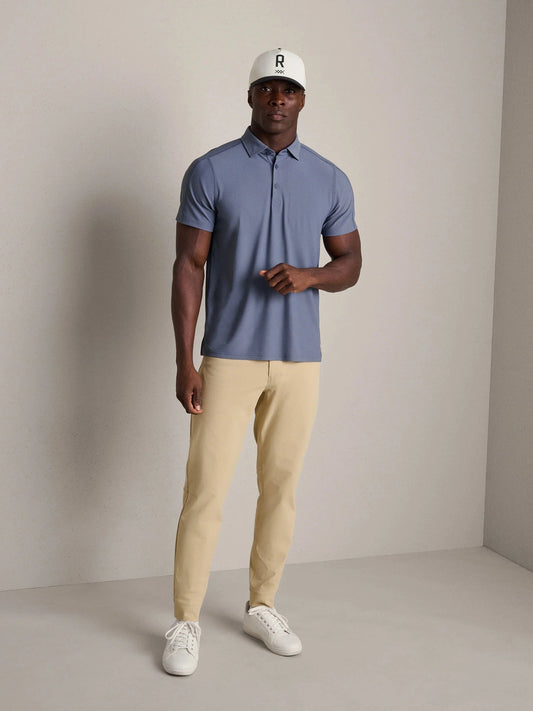 Regatta Pique Polo - Shale Blue