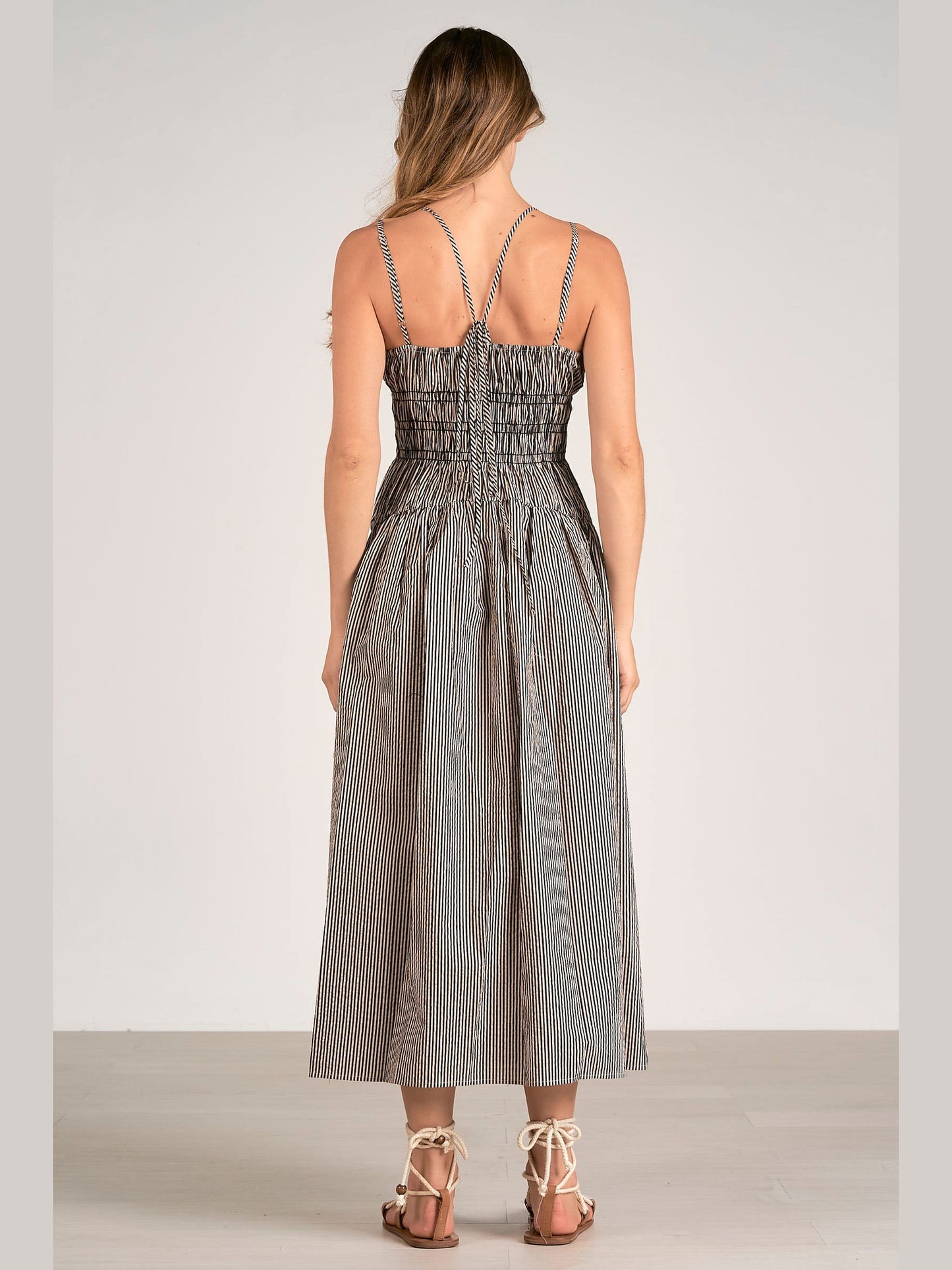 Maxi Smocked Top Dress