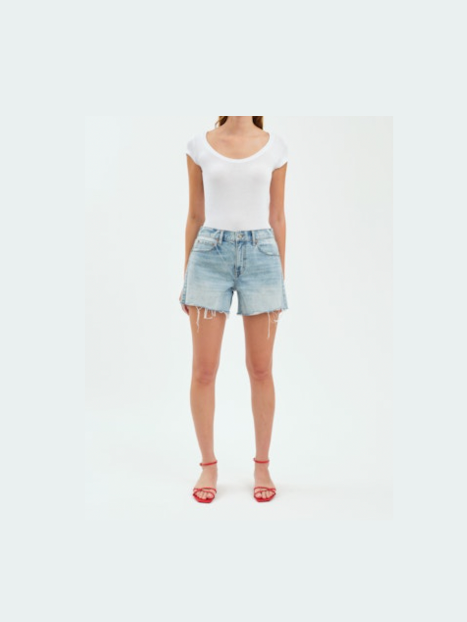 Crossroads Mid Rise Loose Shorts - Reverie Vintage
