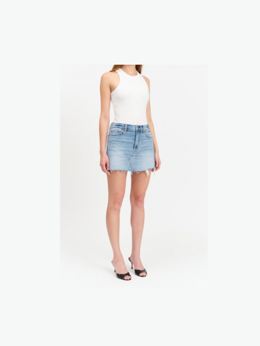 Malibu Midi Skirt Mid Waist - Obviously Vintage