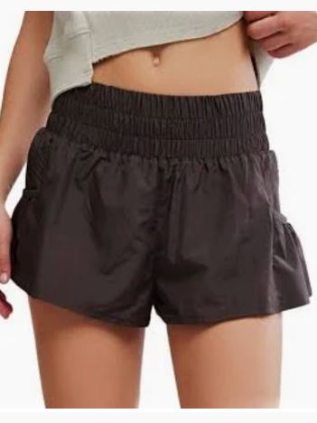 Get Your Flirt On Shorts - Chocolate