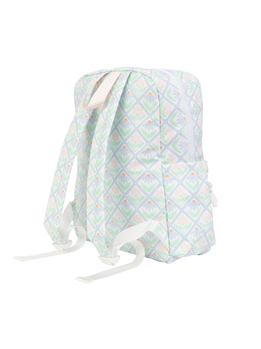 Large Pastel Floral Backpack