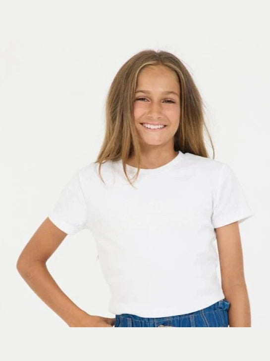 Ribbed Baby Tee (Youth)