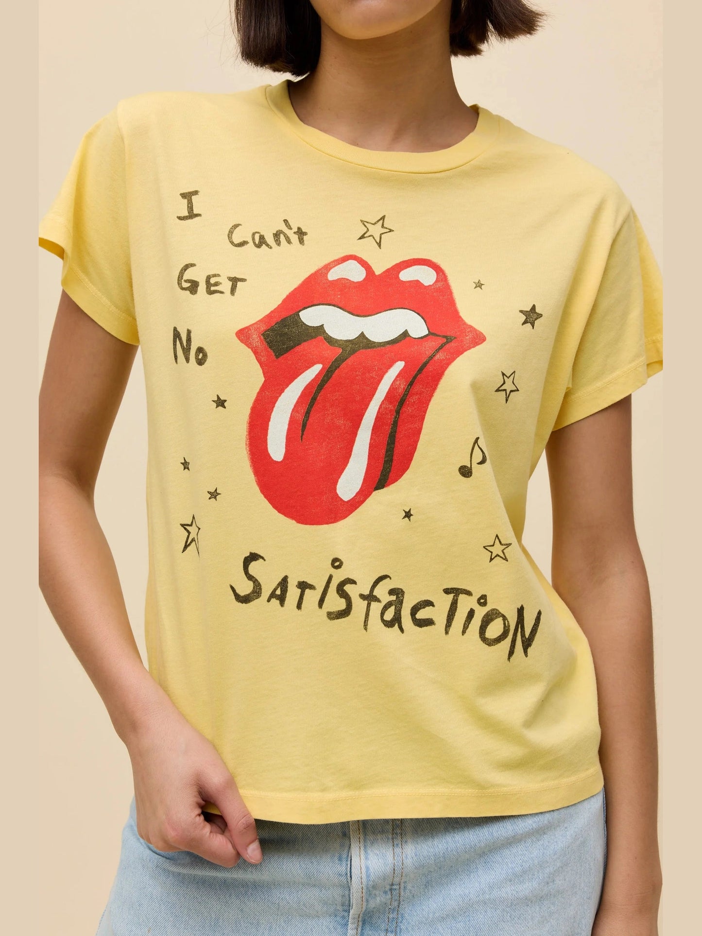 ROLLING STONES SATISFACTION DOODLES SOLO TEE