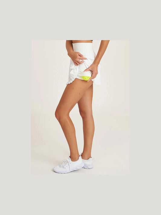 Varsity Pleated Skort - Sporty Style Meets Modern Elegance