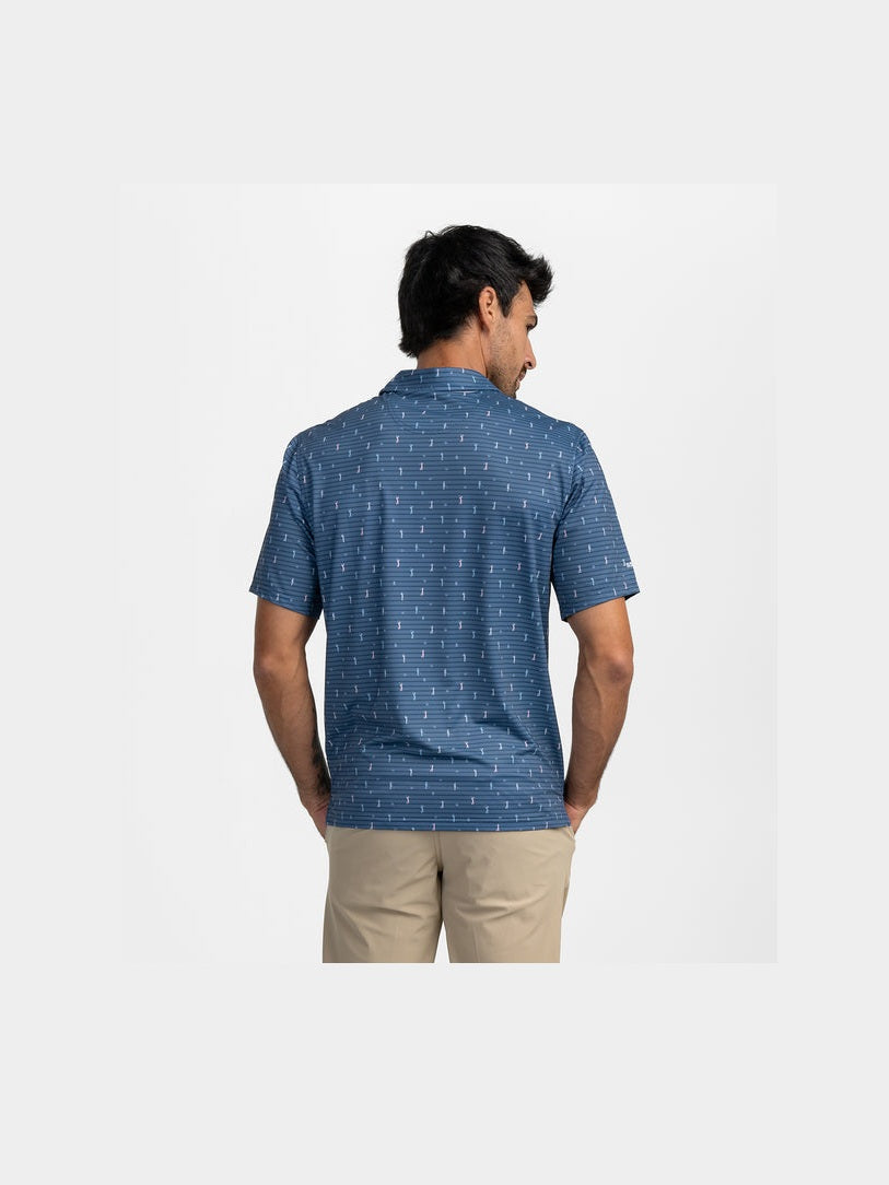 Fore The Best motion Tech Polo SS - Tee Off
