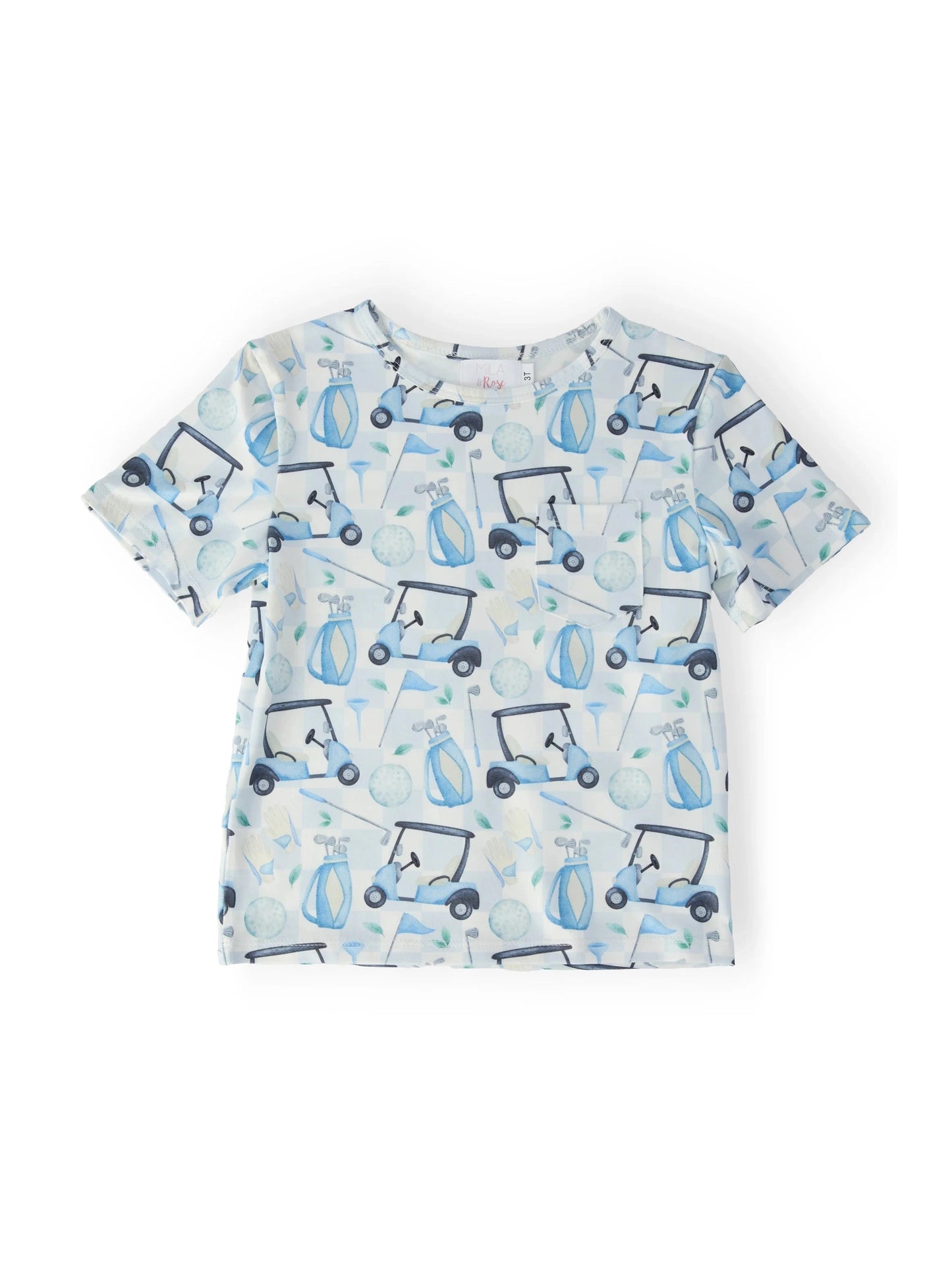 Boys Tee Time S/S Pocket Tee