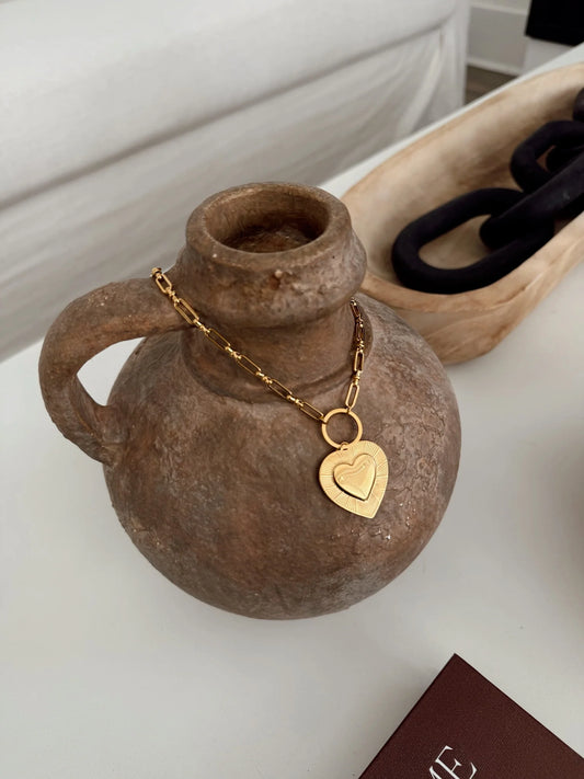 Bursting Heart Necklace