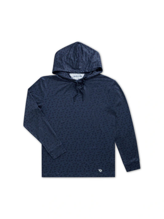 Long Sleeve Performance Hoodie - Stars and Stripes