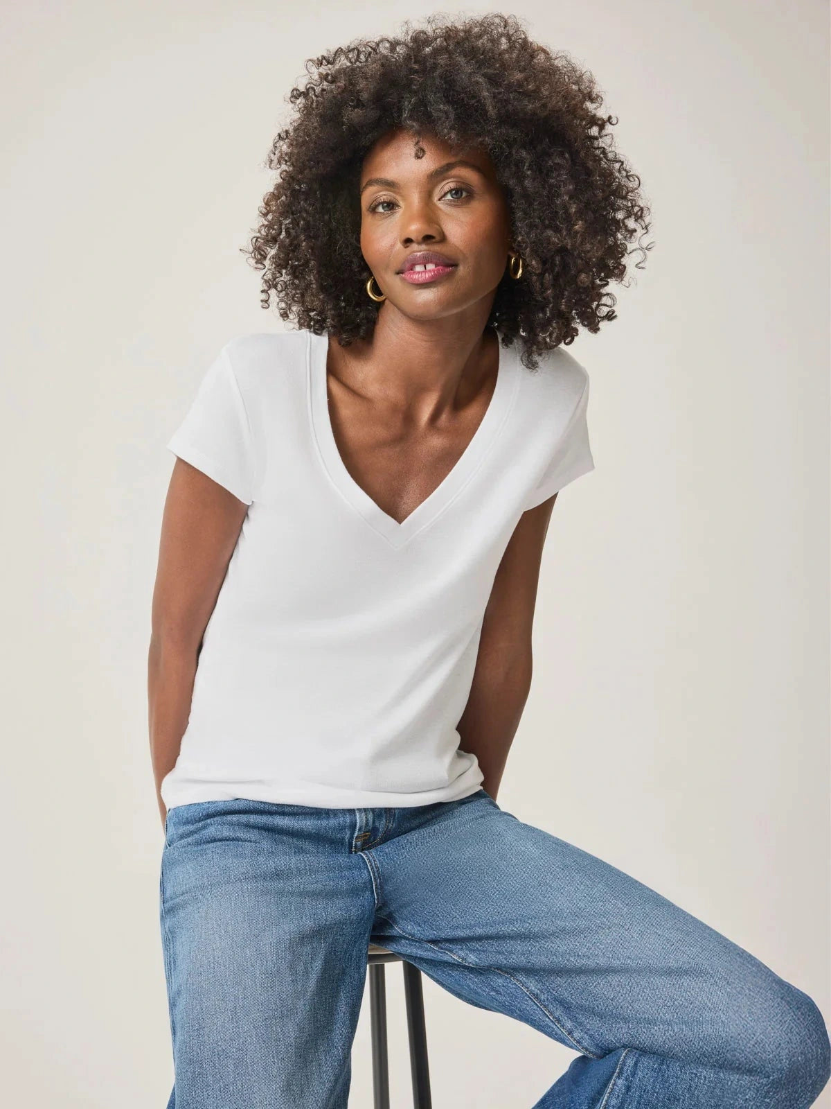 Faye V-Neck Tee