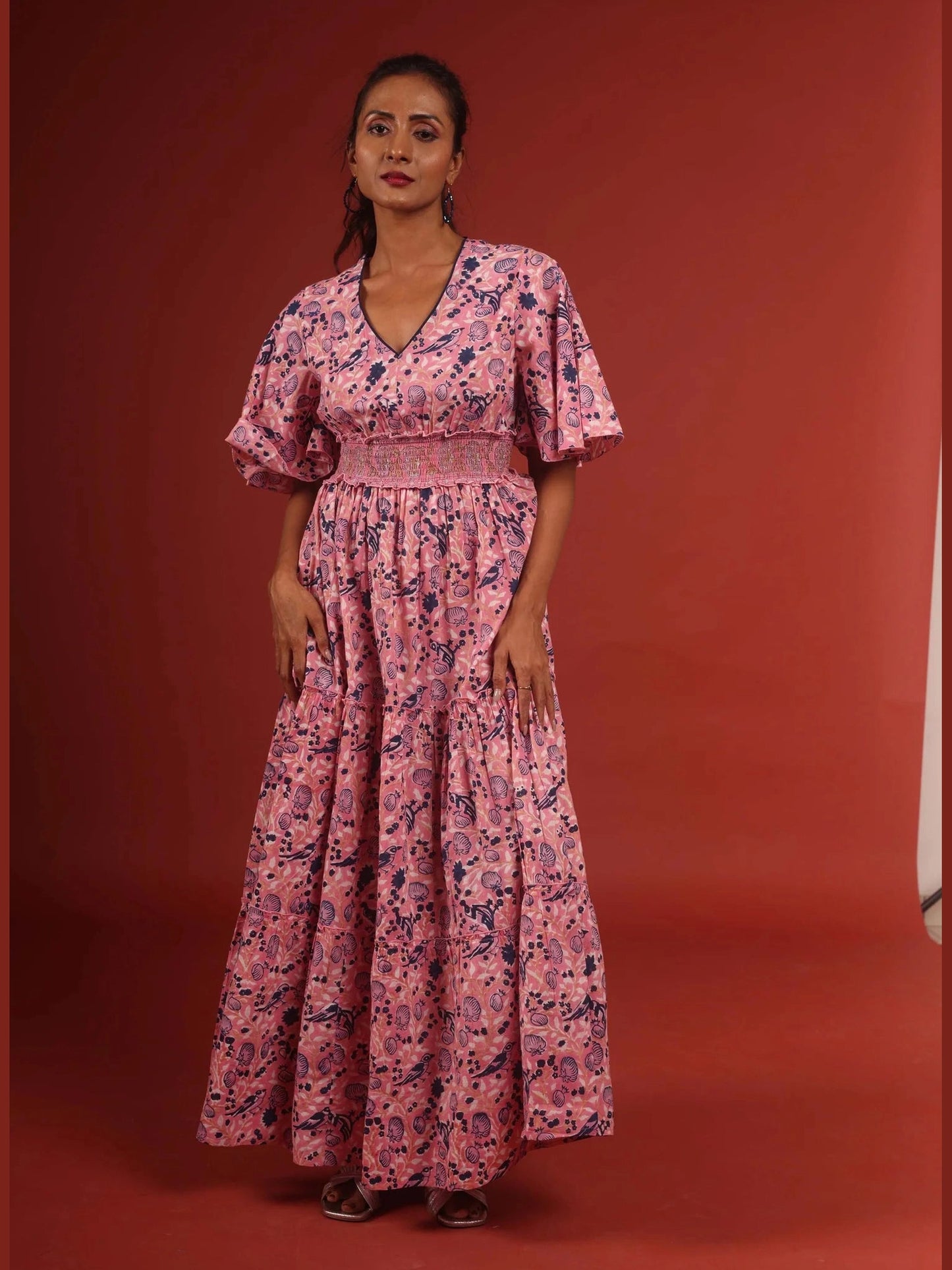Zoey Dress- Nest Print