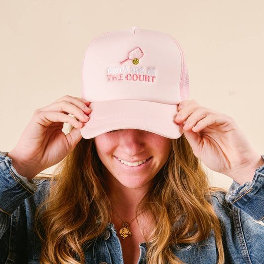 Trucker Hat-Meet Me at the Court