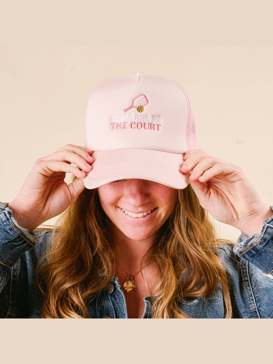 Trucker Hat-Meet Me at the Court