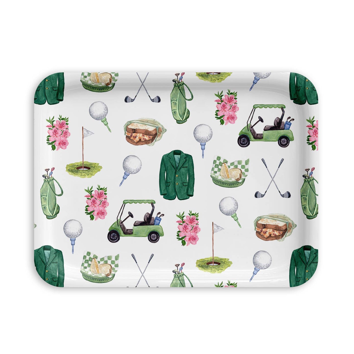 Augusta Golf Serving Tray: Three Sizes