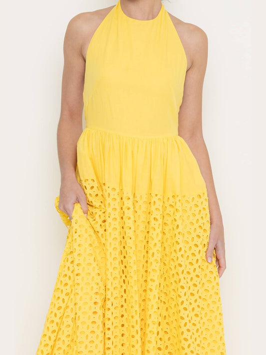 Resort Halter Maxi Dress