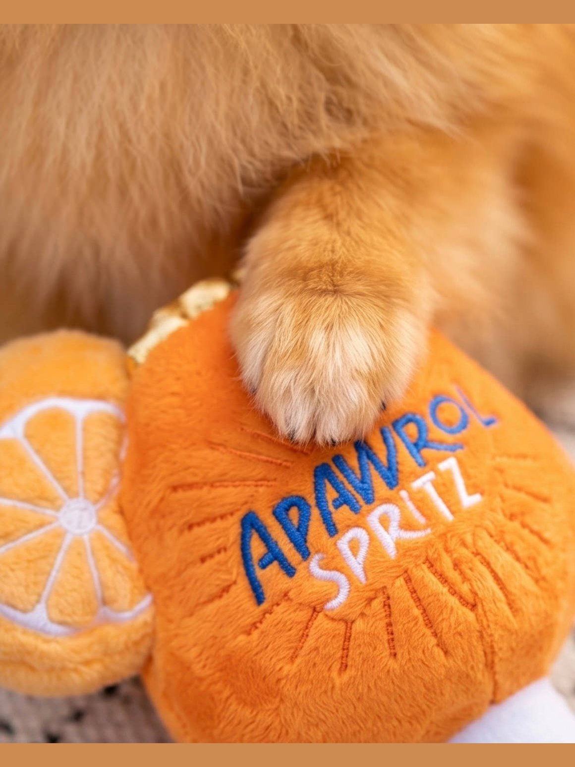 Apawrol Spritz | Squeaker Dog Toy