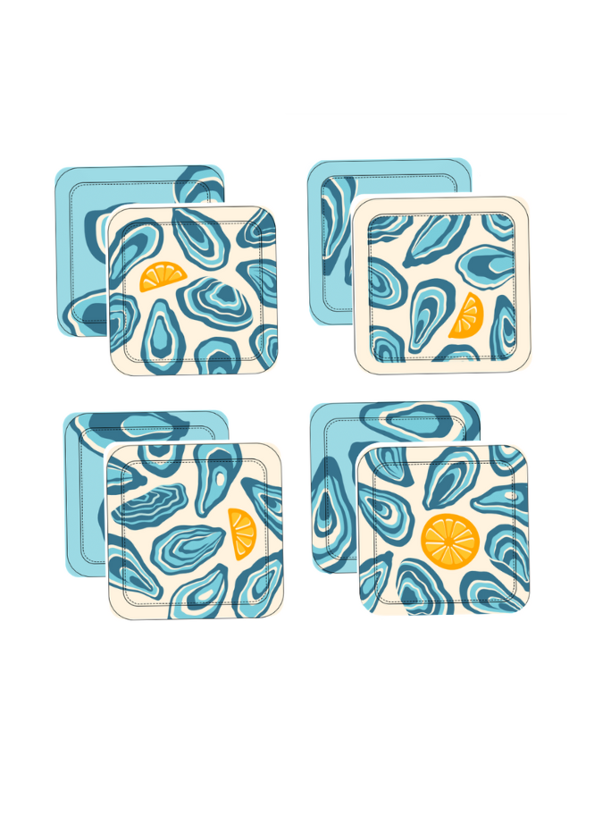 Oyster Twist Coasters