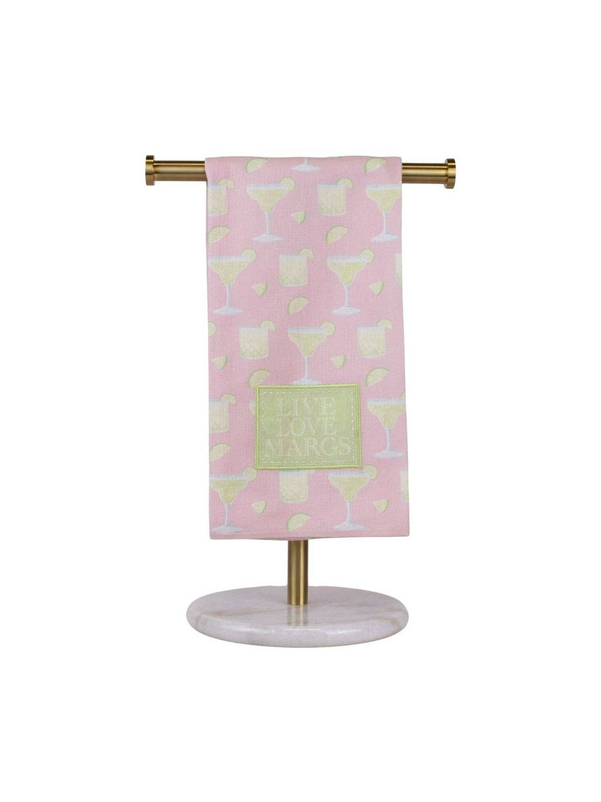 Live Love Margs Hand Towel Light Pink/Multi 20x28