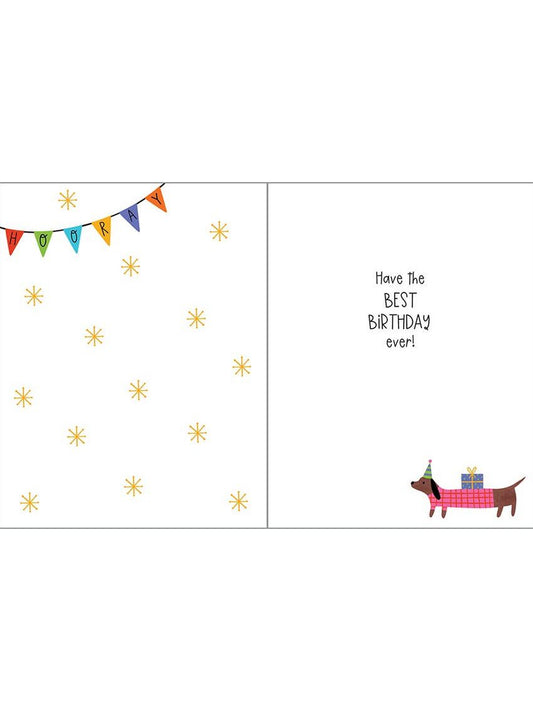 Birthday Greeting Card - Dachshund Birthday