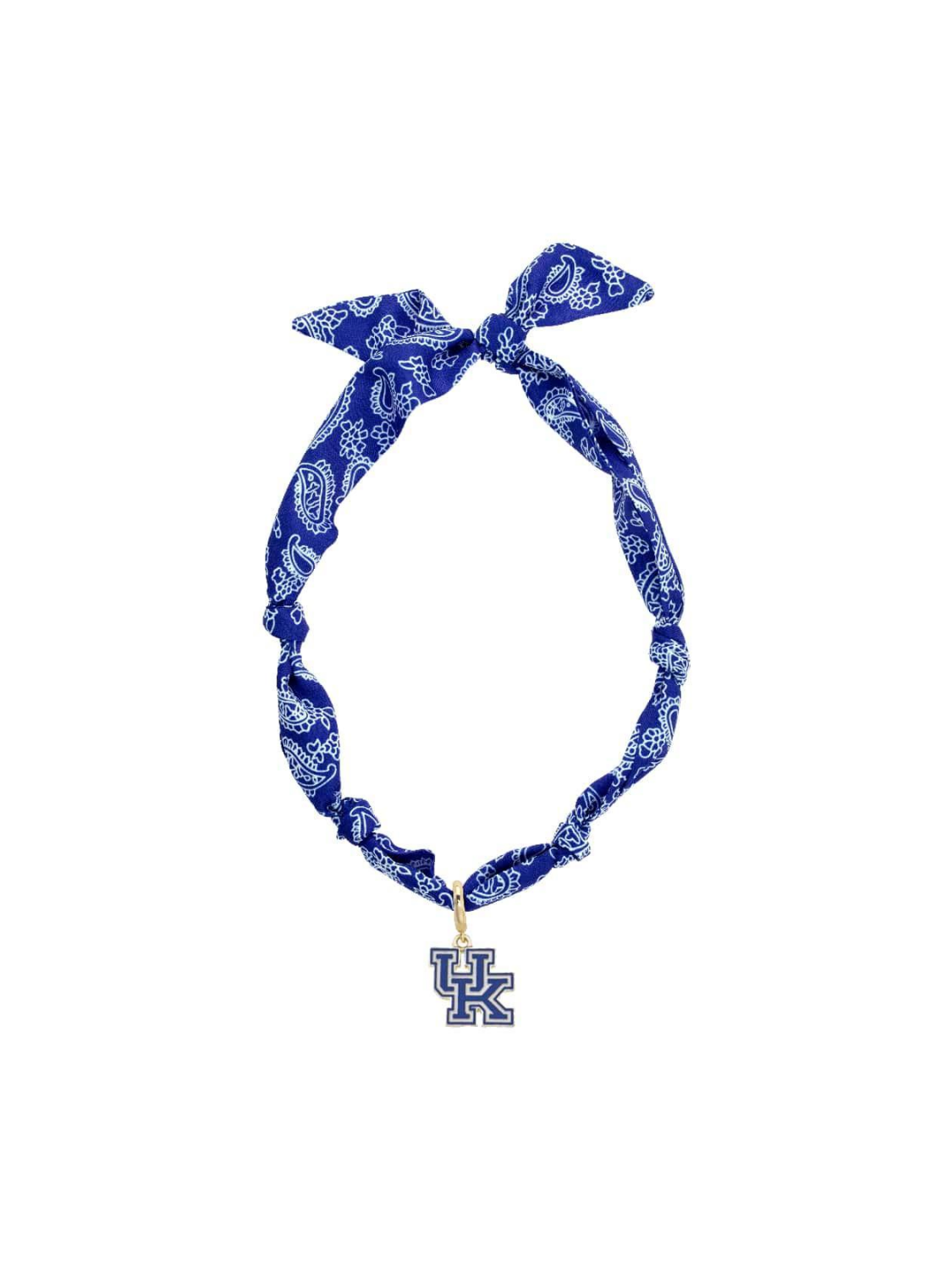 Kentucky Wildcats Logo Bandana Scarf Necklace