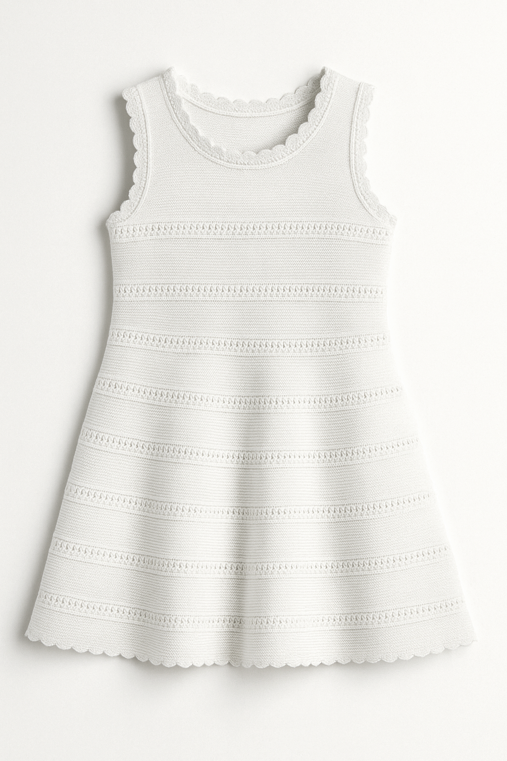 Cali Crochet Flare Summer Dress