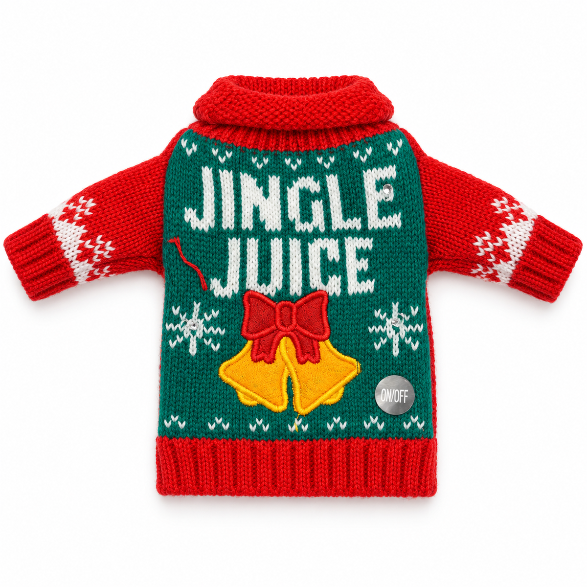 Light Up Wine Bottle Sweaters