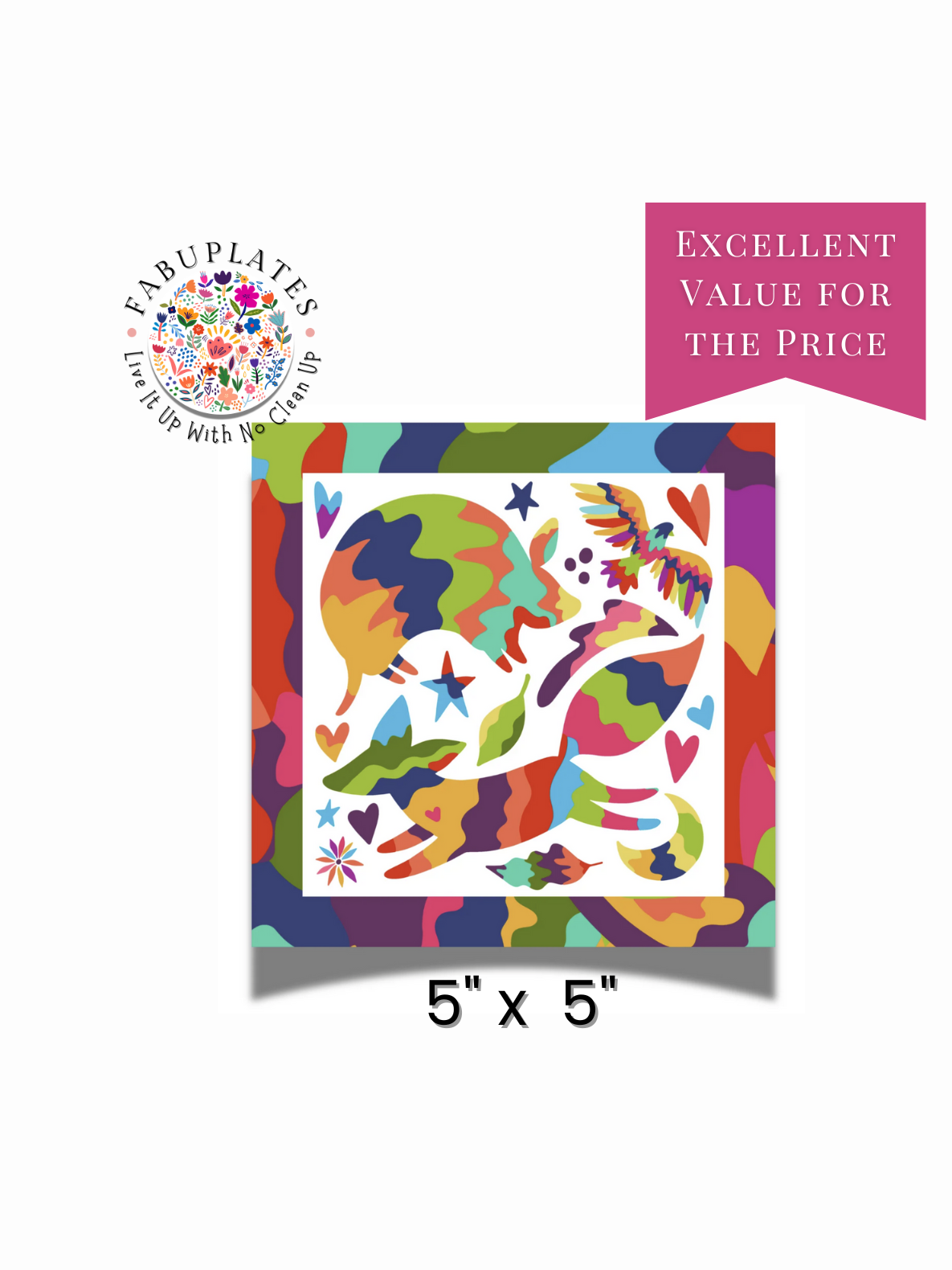 Joyful Otomi 24ct Cocktail Napkin Separates (3ply)