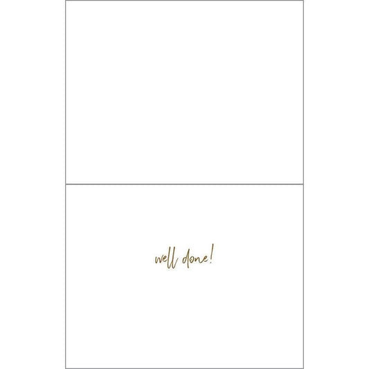 Congratulations Greeting Card - Blue Marble