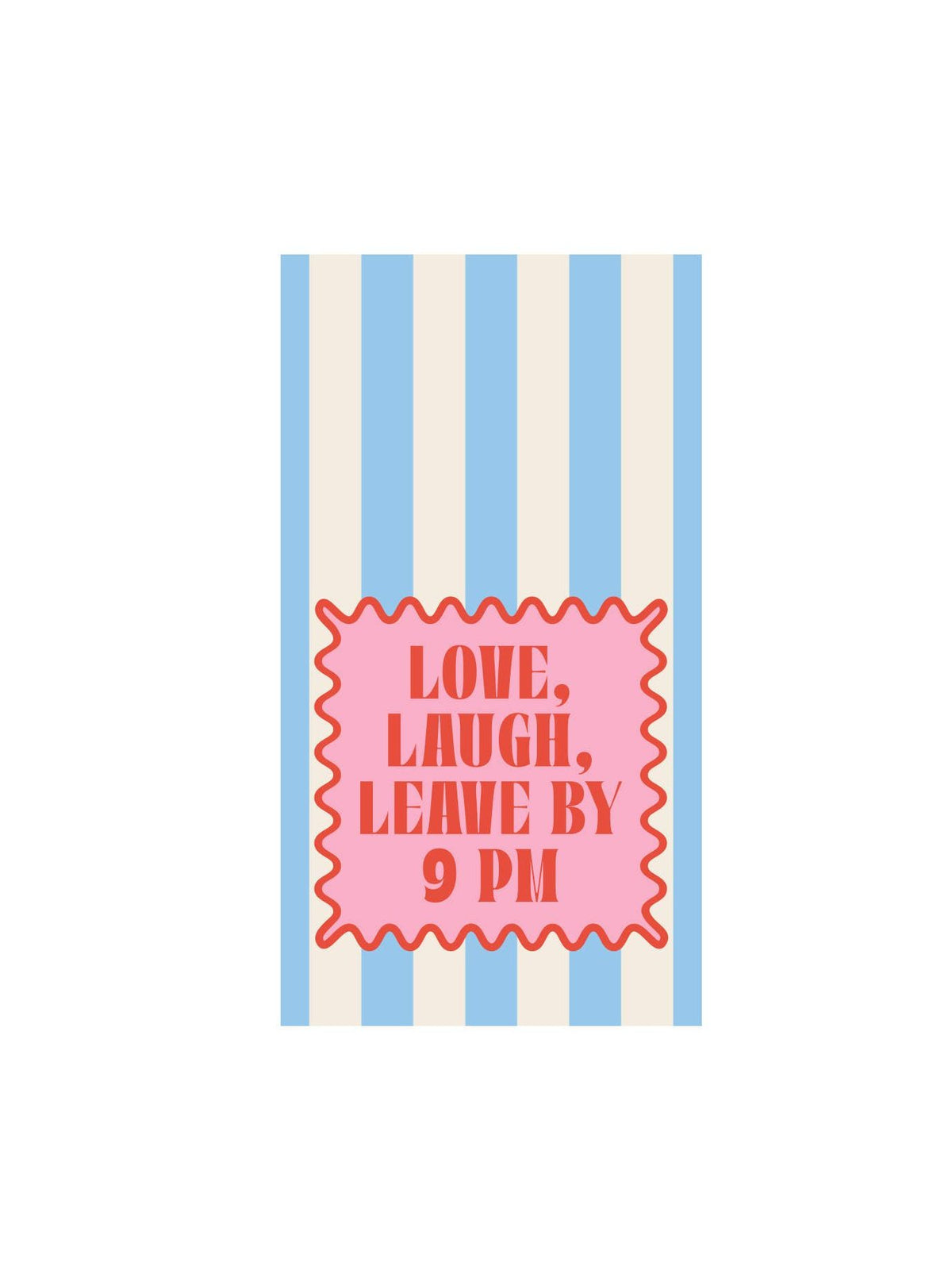 Paper Guest Towels | Love Laugh Leave by 9 - 24 ct