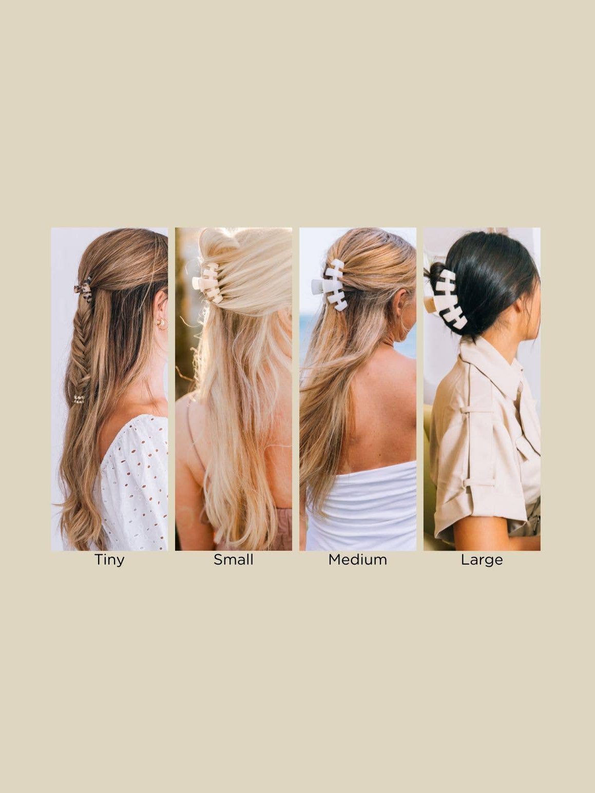 Classic Hair Clip | Small | Blonde Tortoise