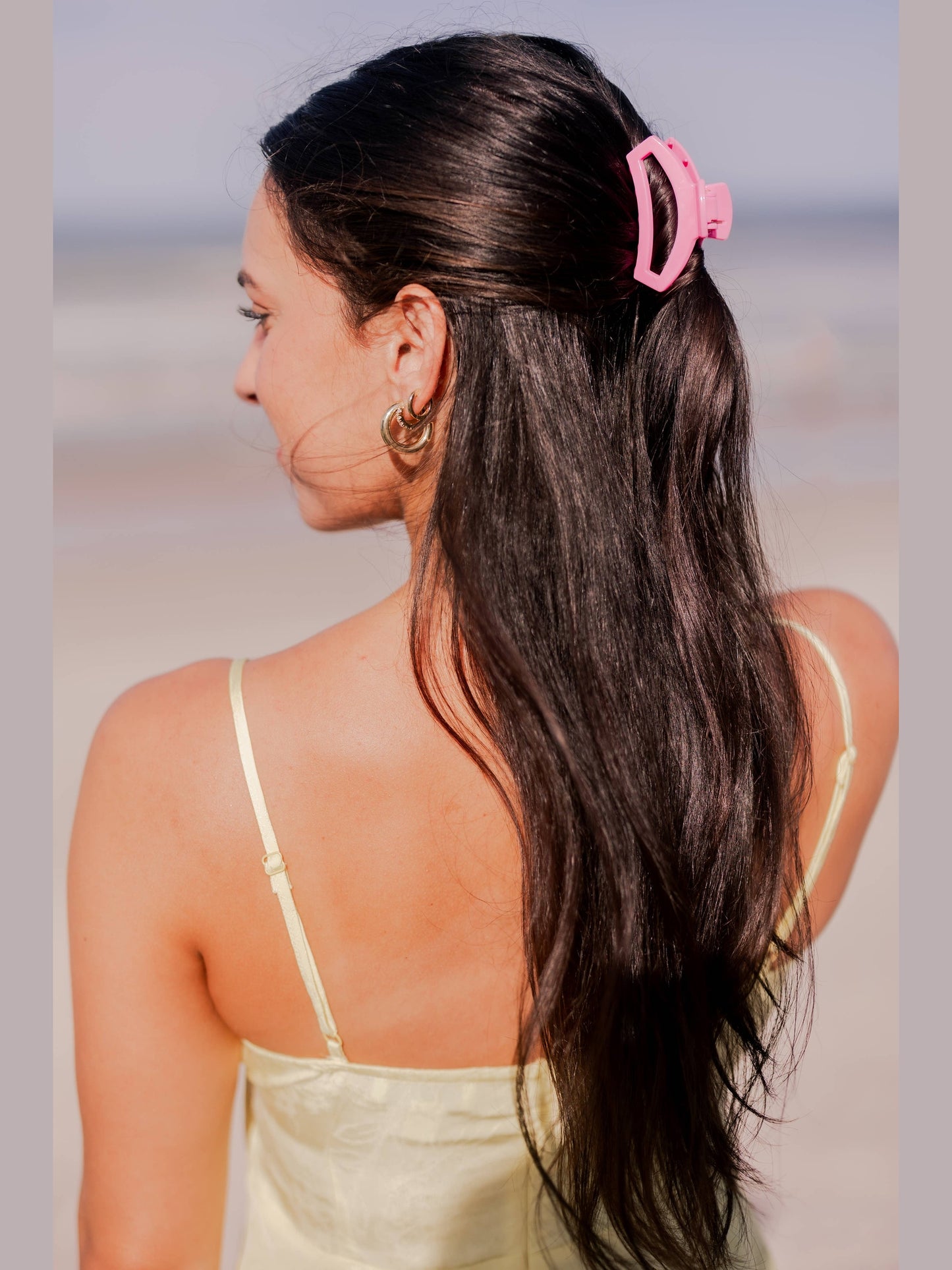 Open Hair Clip | Small | Paradise Pink