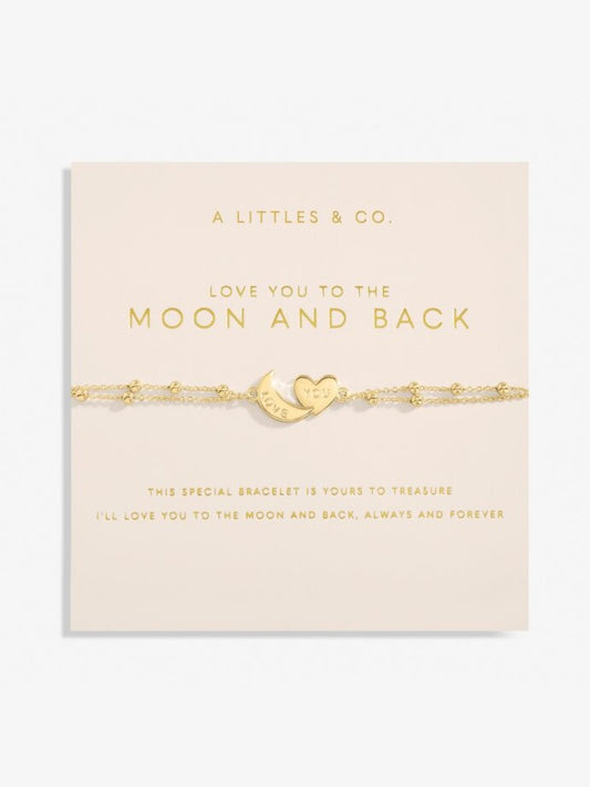 A Little Moon and Back Bracelet