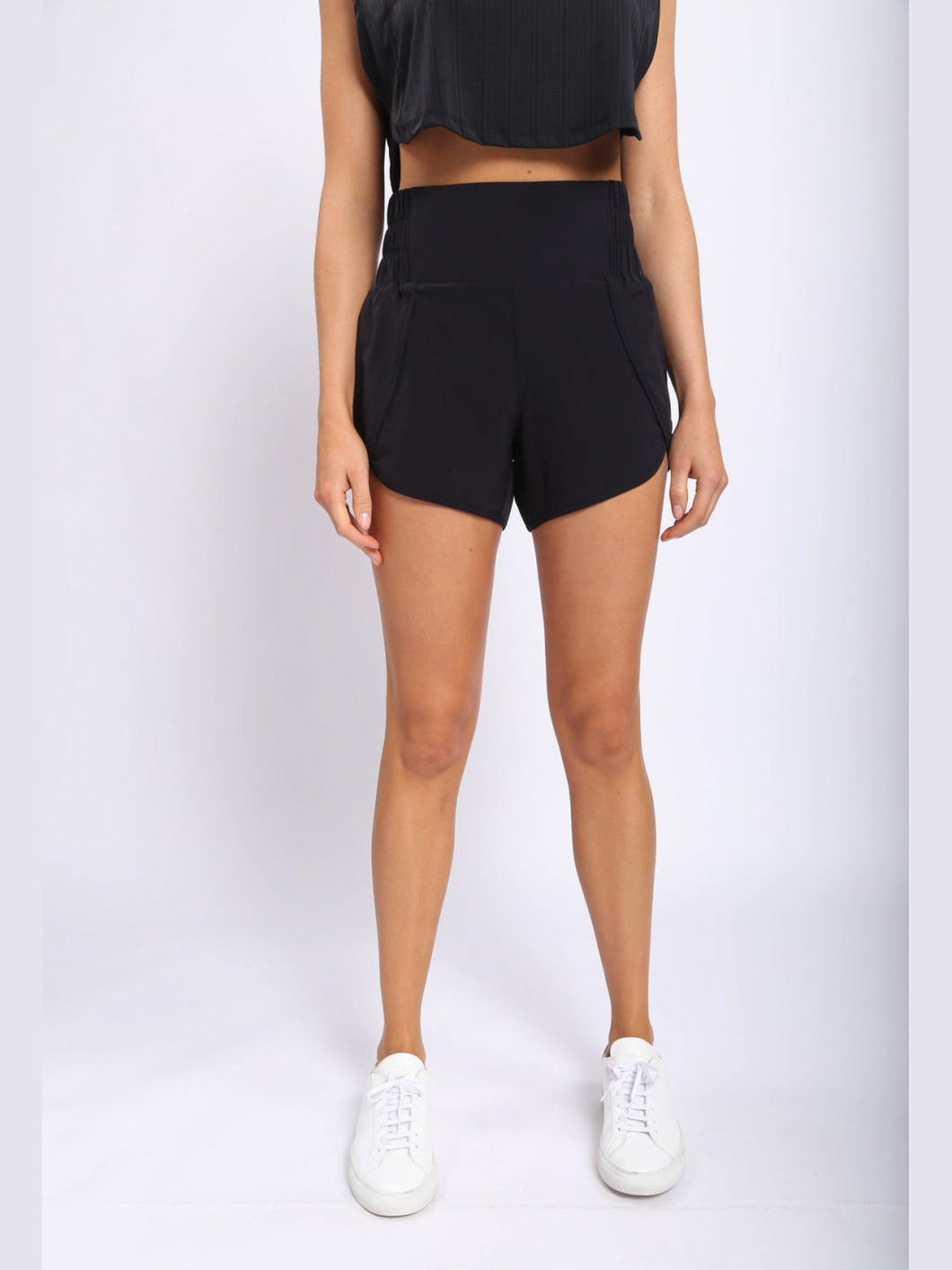 Flat Front Athletic Short
