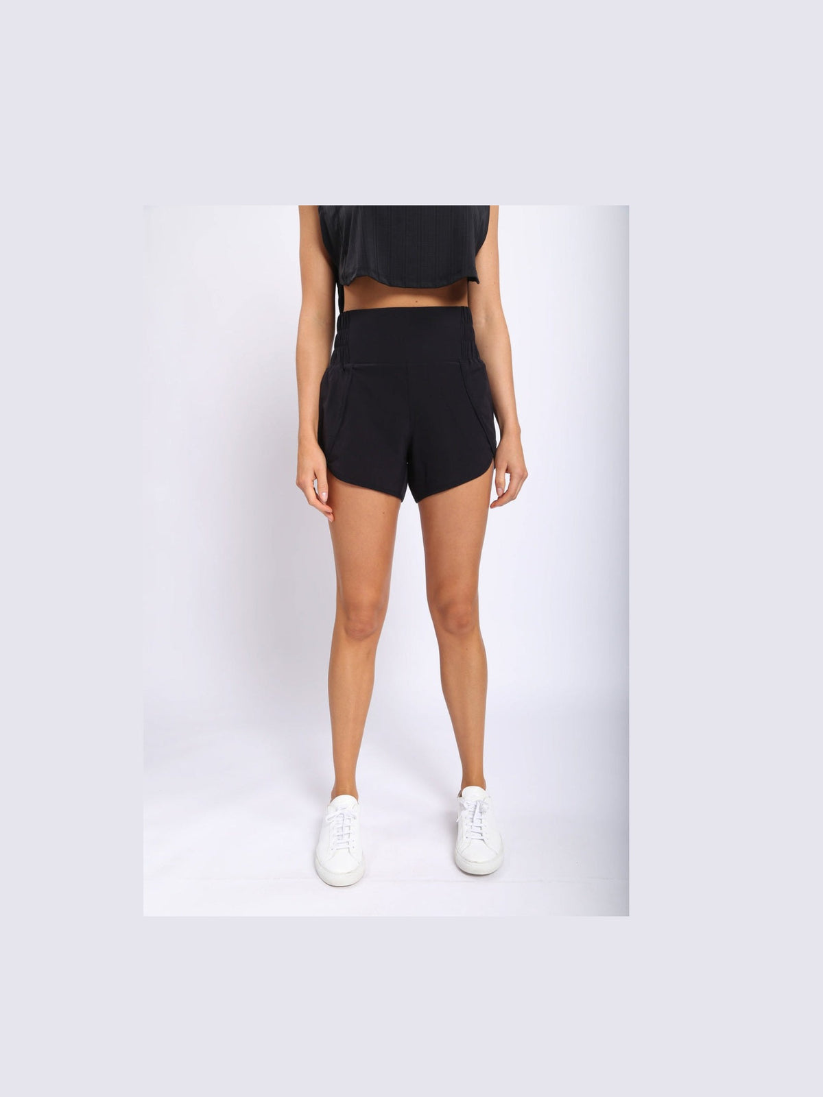 Flat Front Athletic Short