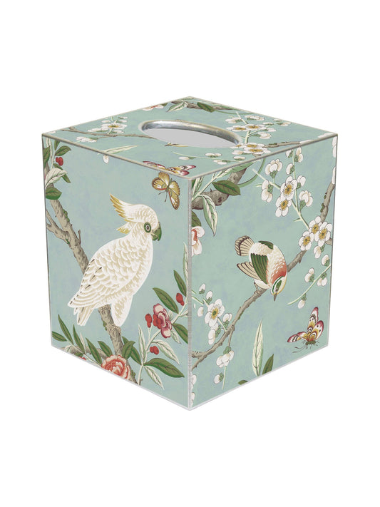 Birds & Bloom Tissue Box Cover
