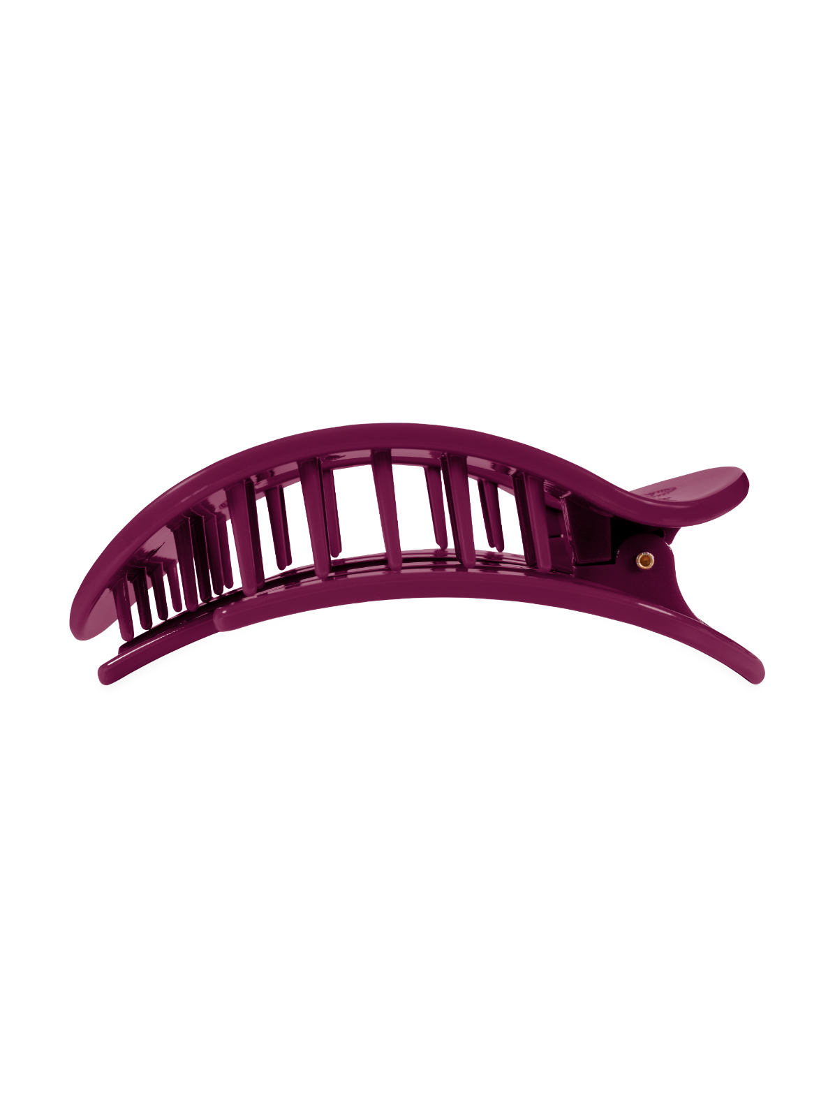 Mulberry Small Flat Round Hair Clip
