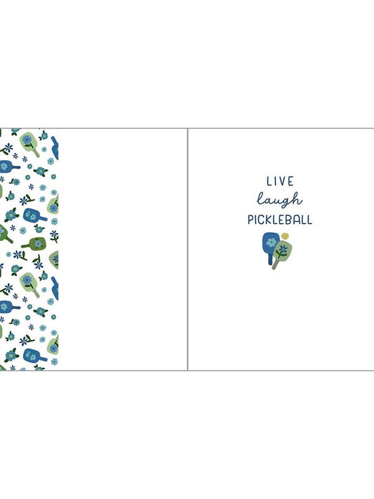 Birthday Greeting Card - Pickleball