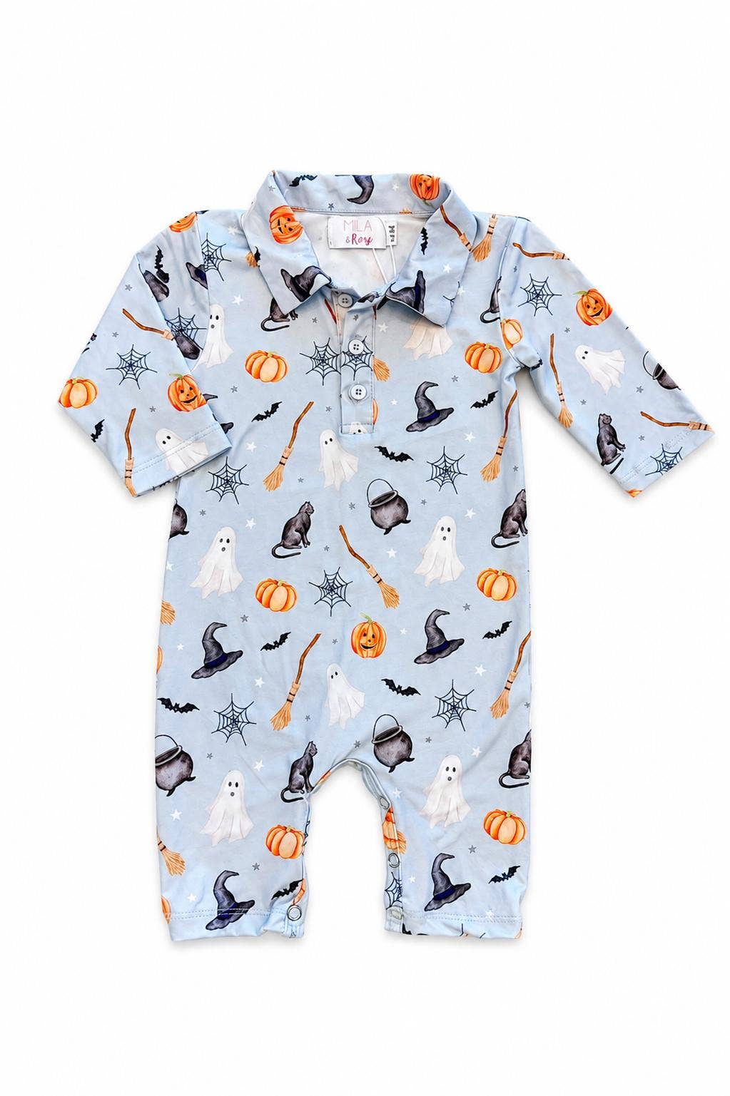 Spooky Season L/S Polo One-Piece