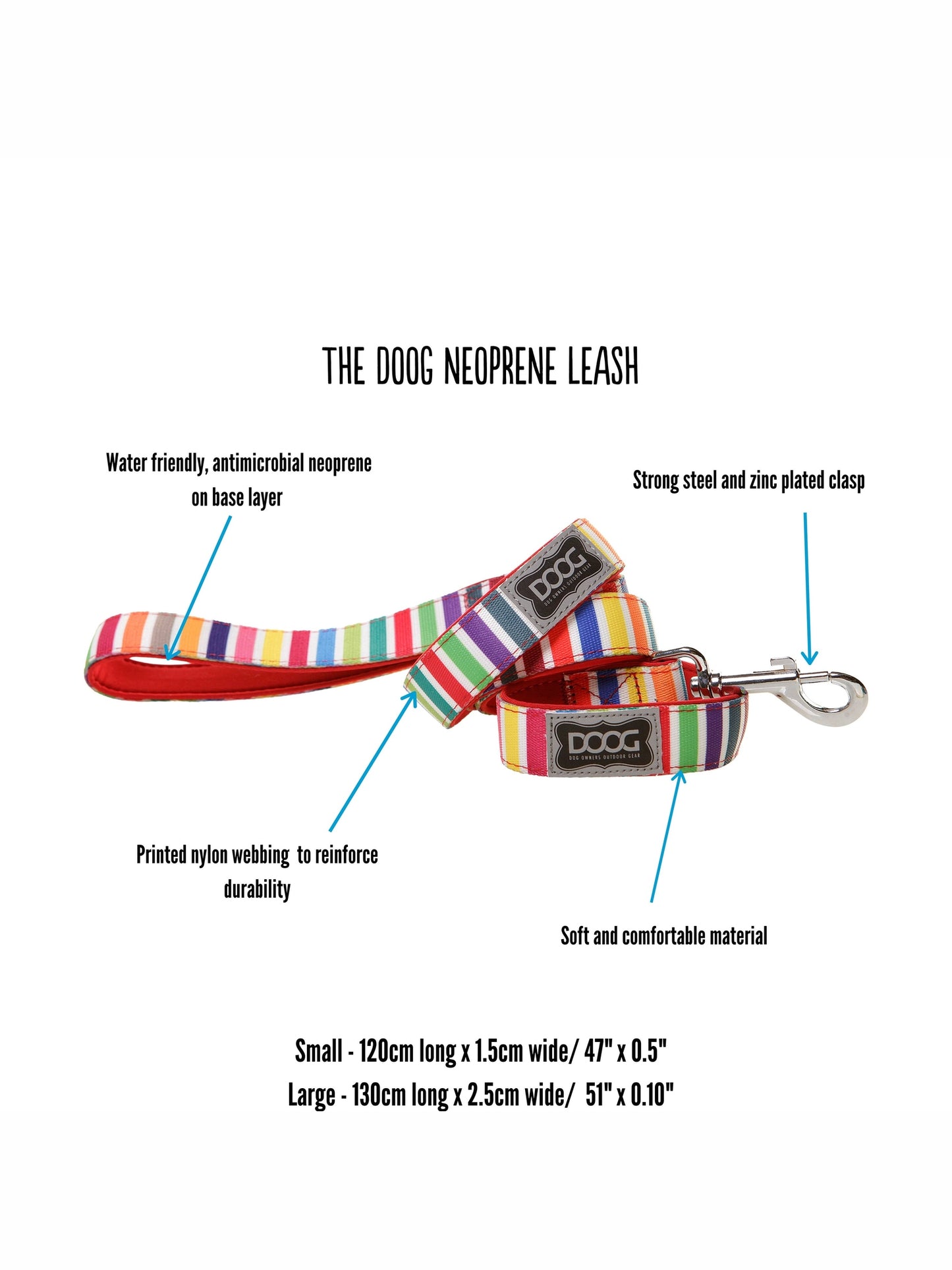Neoprene Dog Leash - PONGO