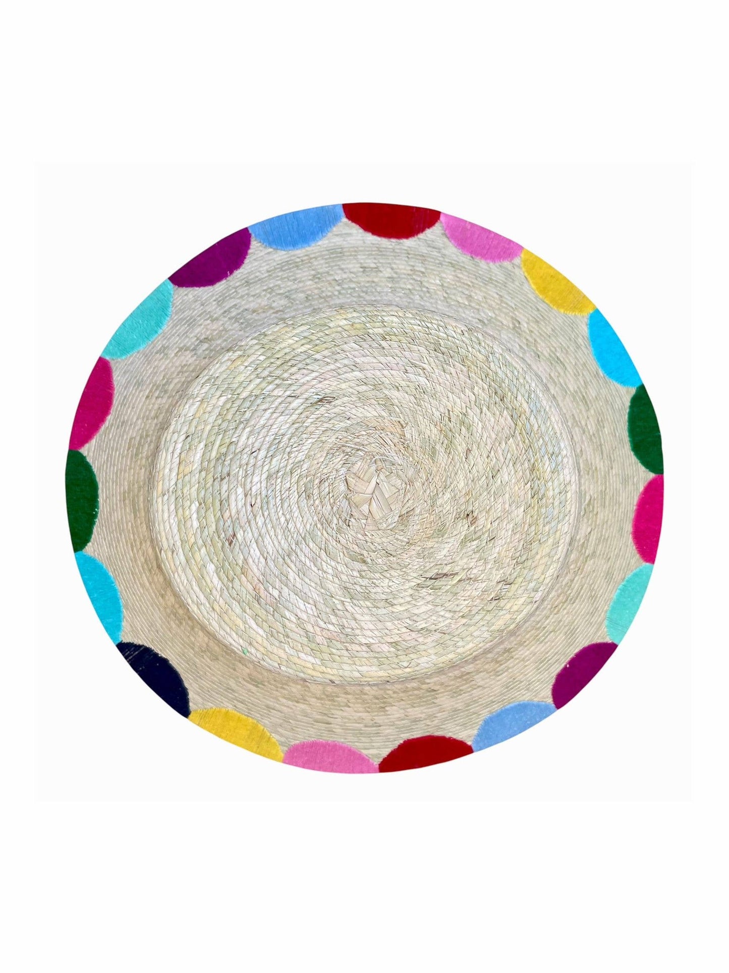 Multicolor Scallop Bucket Hat