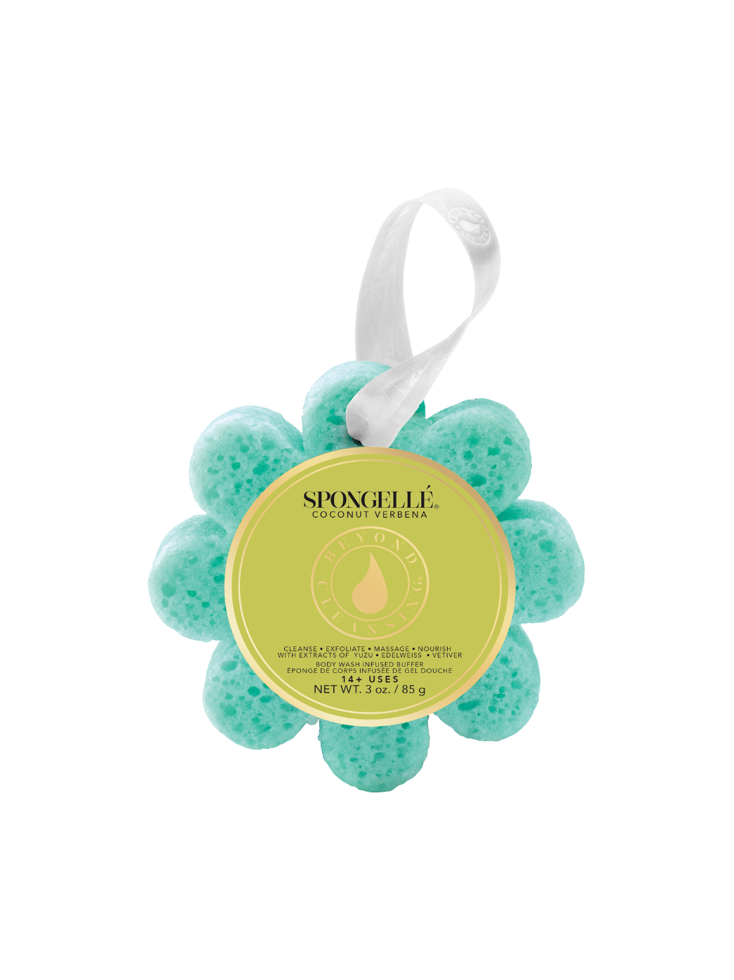 Coconut Verbena Wild Flower | Soap Sponge | Soap Buffer