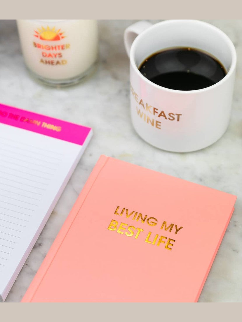 Living My Best Life Journal Bright Hardcover